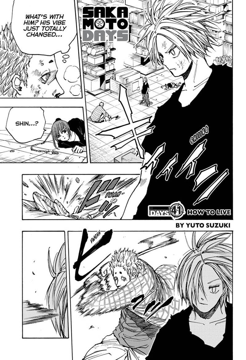 Sakamoto Days Chapter 41